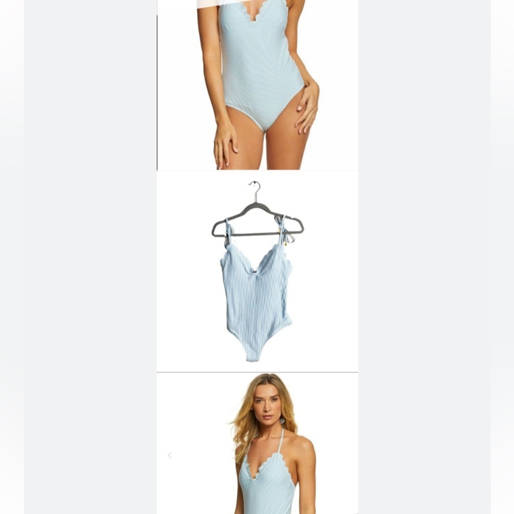 New Jessica Simpson Seersucker One Peice
